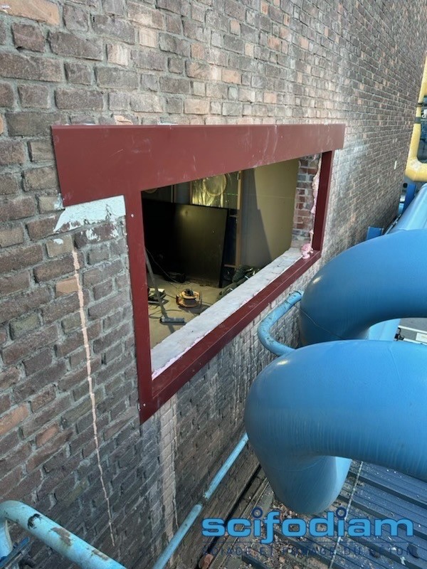 Sciage et renforcement d’ouvertures sur un site industriel à Dunkerque (59)